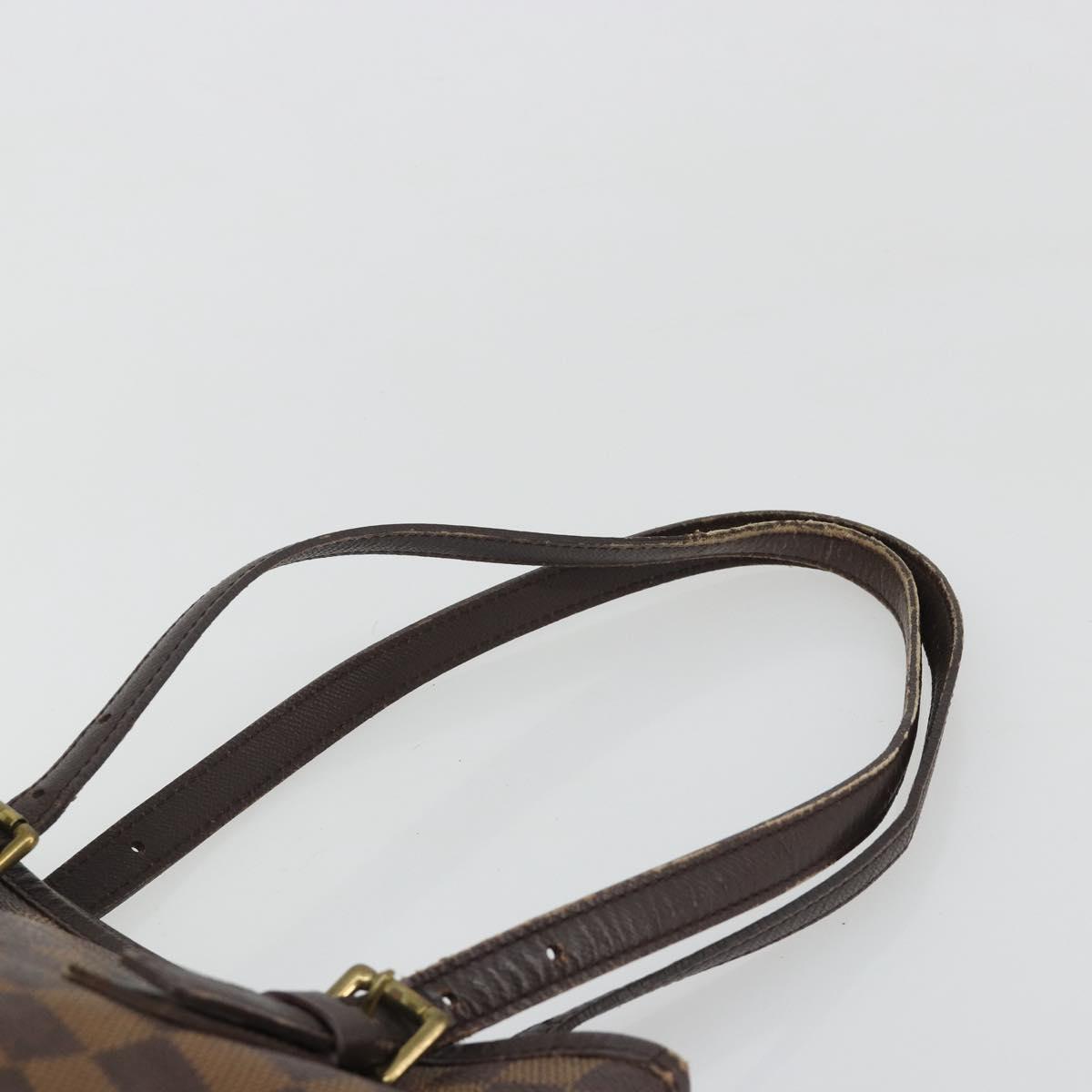LOUIS VUITTON Damier Ebene Marais Shoulder Bag N42240 LV Auth 188364