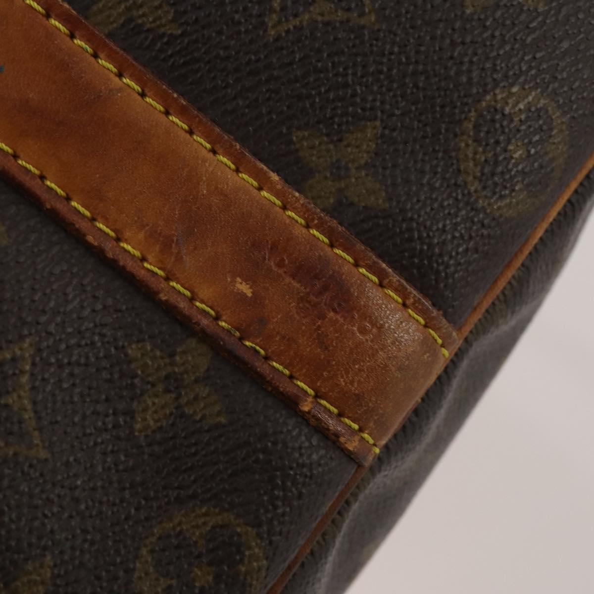 LOUIS VUITTON Monogram Keepall Bandouliere 50 Boston Bag M41416 LV Auth 188369