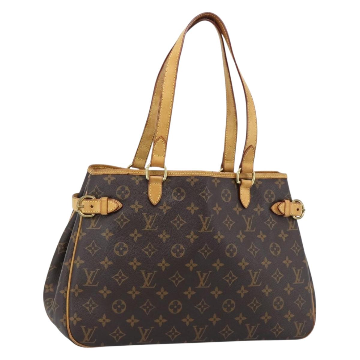 LOUIS VUITTON Monogram Batignolles Horizontal Tote Bag M51154 LV Auth 188370