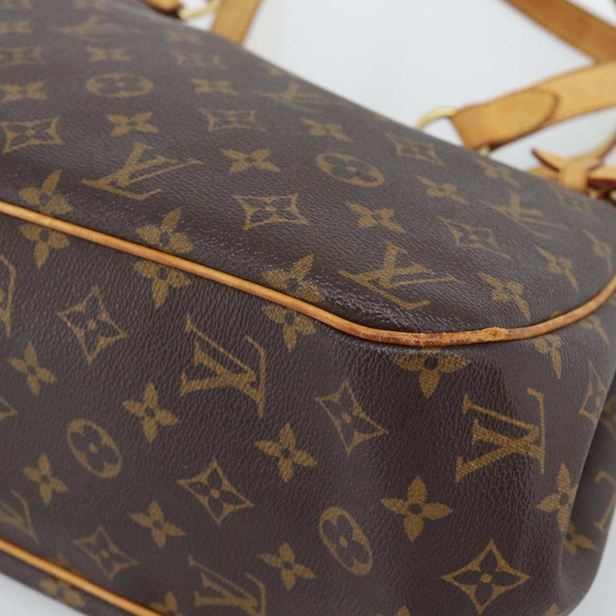 LOUIS VUITTON Monogram Batignolles Horizontal Tote Bag M51154 LV Auth 188370