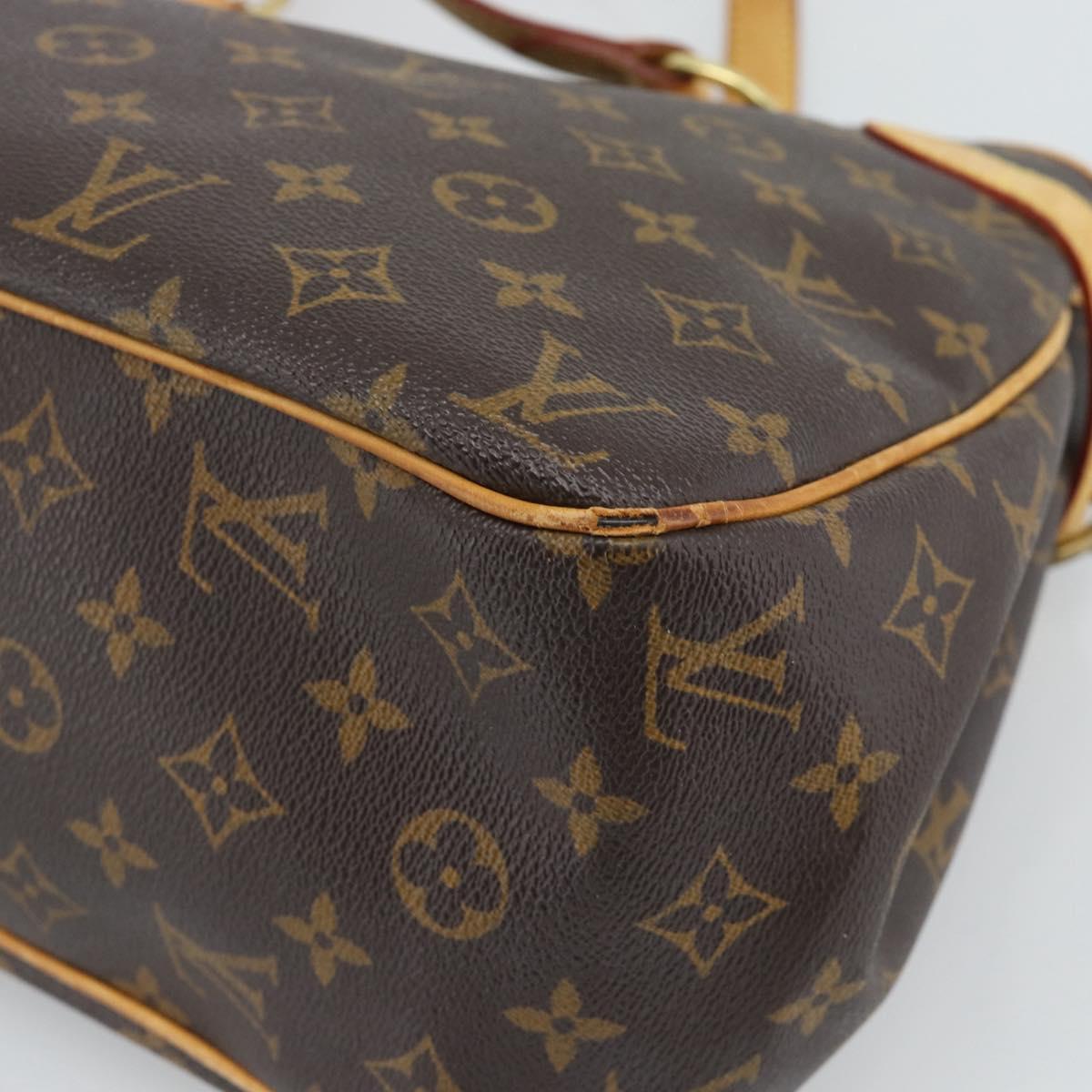 LOUIS VUITTON Monogram Batignolles Horizontal Tote Bag M51154 LV Auth 188370