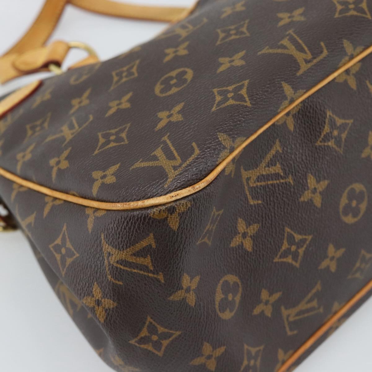 LOUIS VUITTON Monogram Batignolles Horizontal Tote Bag M51154 LV Auth 188370