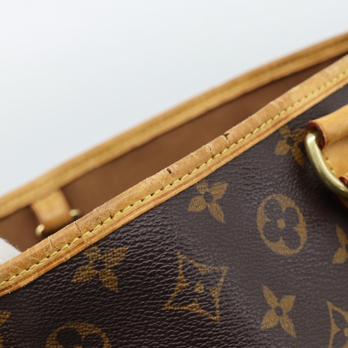 LOUIS VUITTON Monogram Batignolles Horizontal Tote Bag M51154 LV Auth 188370