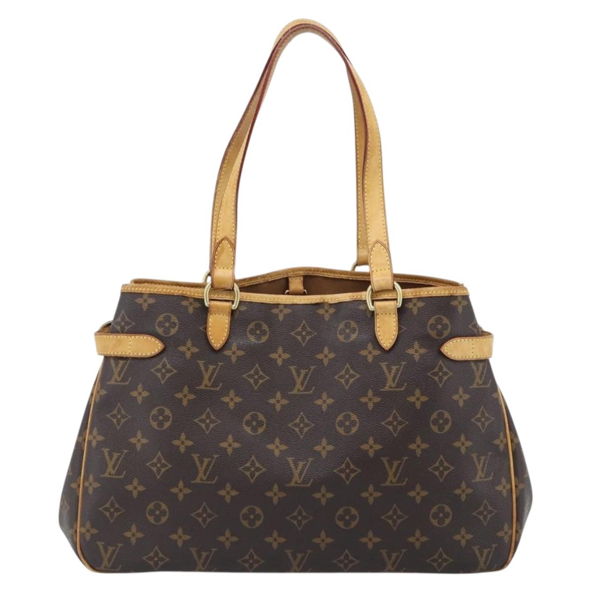 LOUIS VUITTON Monogram Batignolles Horizontal Tote Bag M51154 LV Auth 188370