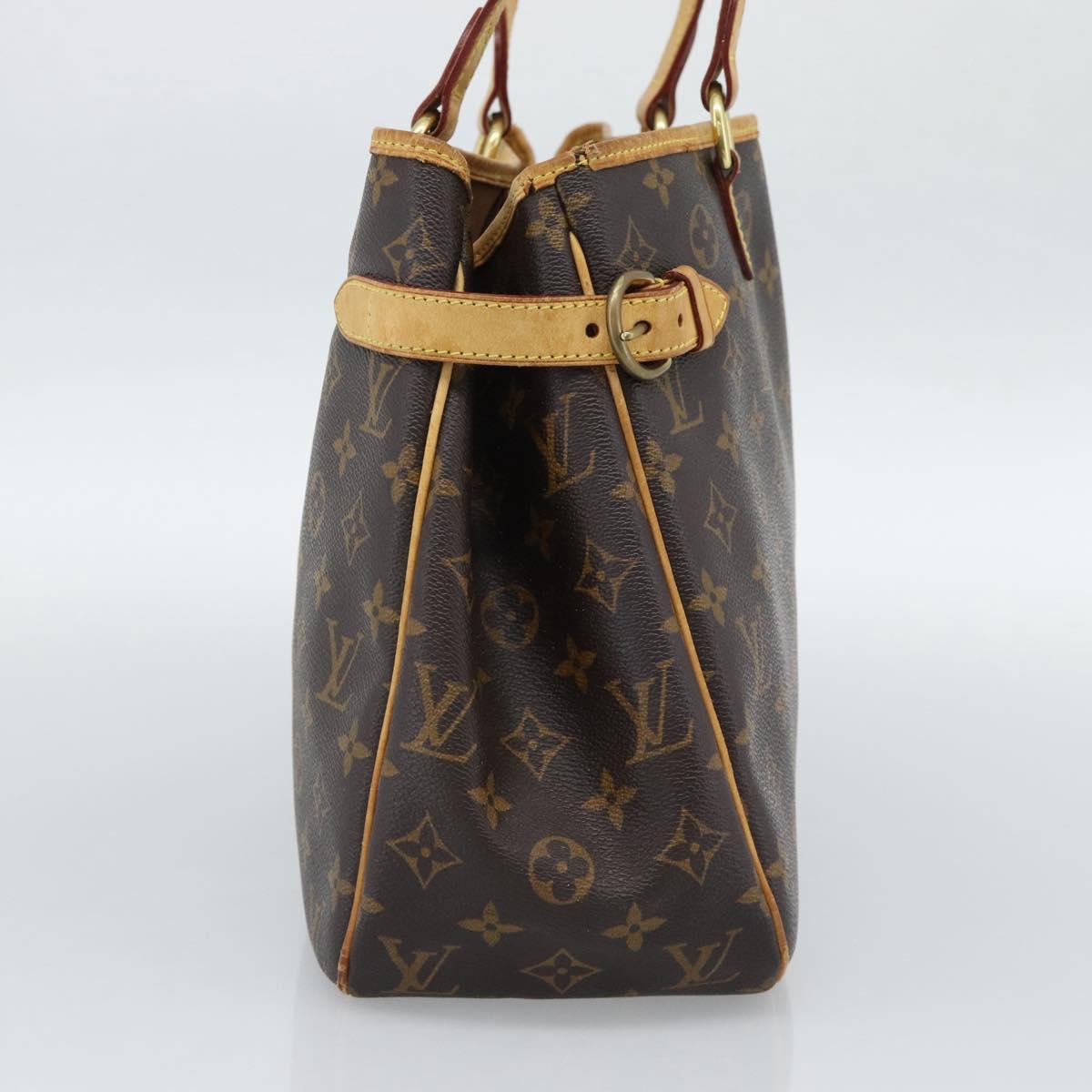 LOUIS VUITTON Monogram Batignolles Horizontal Tote Bag M51154 LV Auth 188370