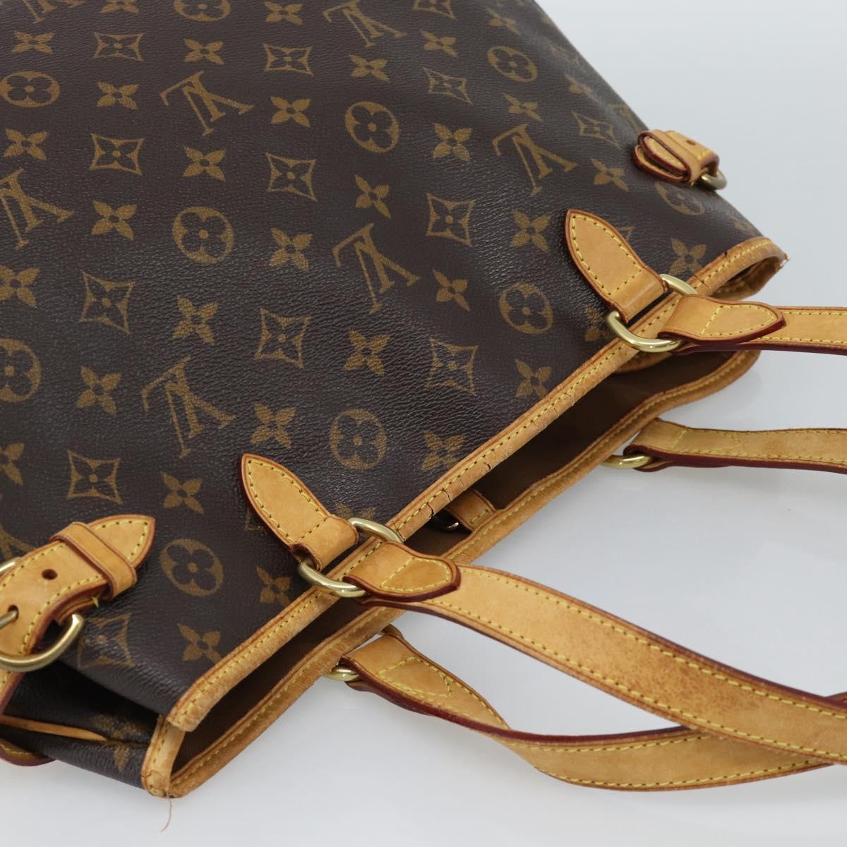 LOUIS VUITTON Monogram Batignolles Horizontal Tote Bag M51154 LV Auth 188370