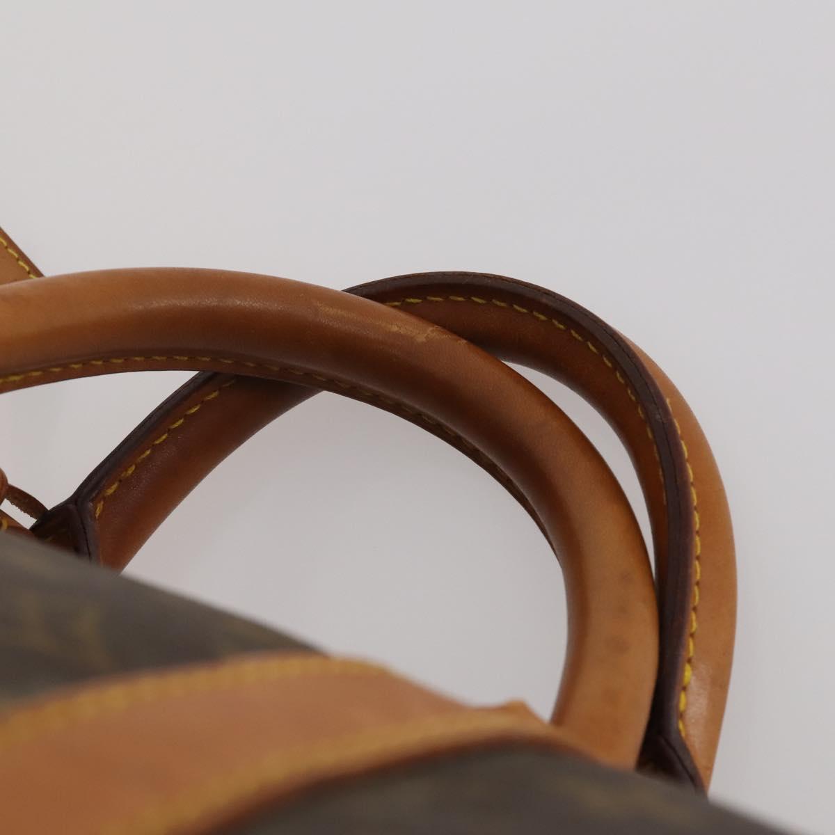 LOUIS VUITTON Monogram Keepall 55 Boston Bag M41424 LV Auth 188372A
