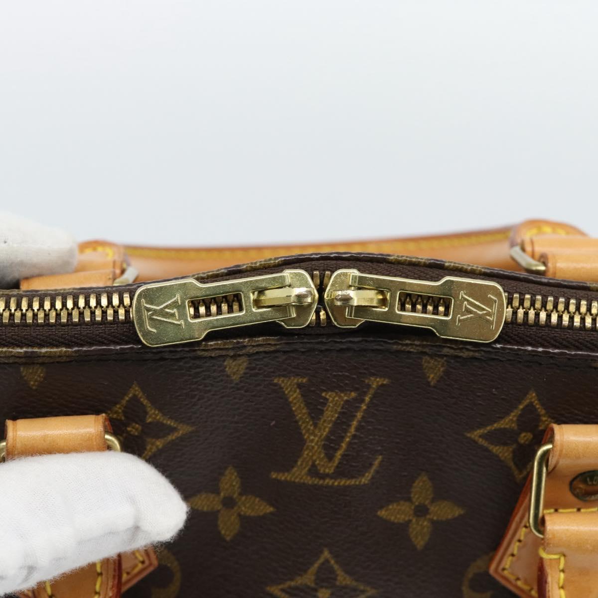 LOUIS VUITTON Monogram Alma Hand Bag M51130 LV Auth 188374