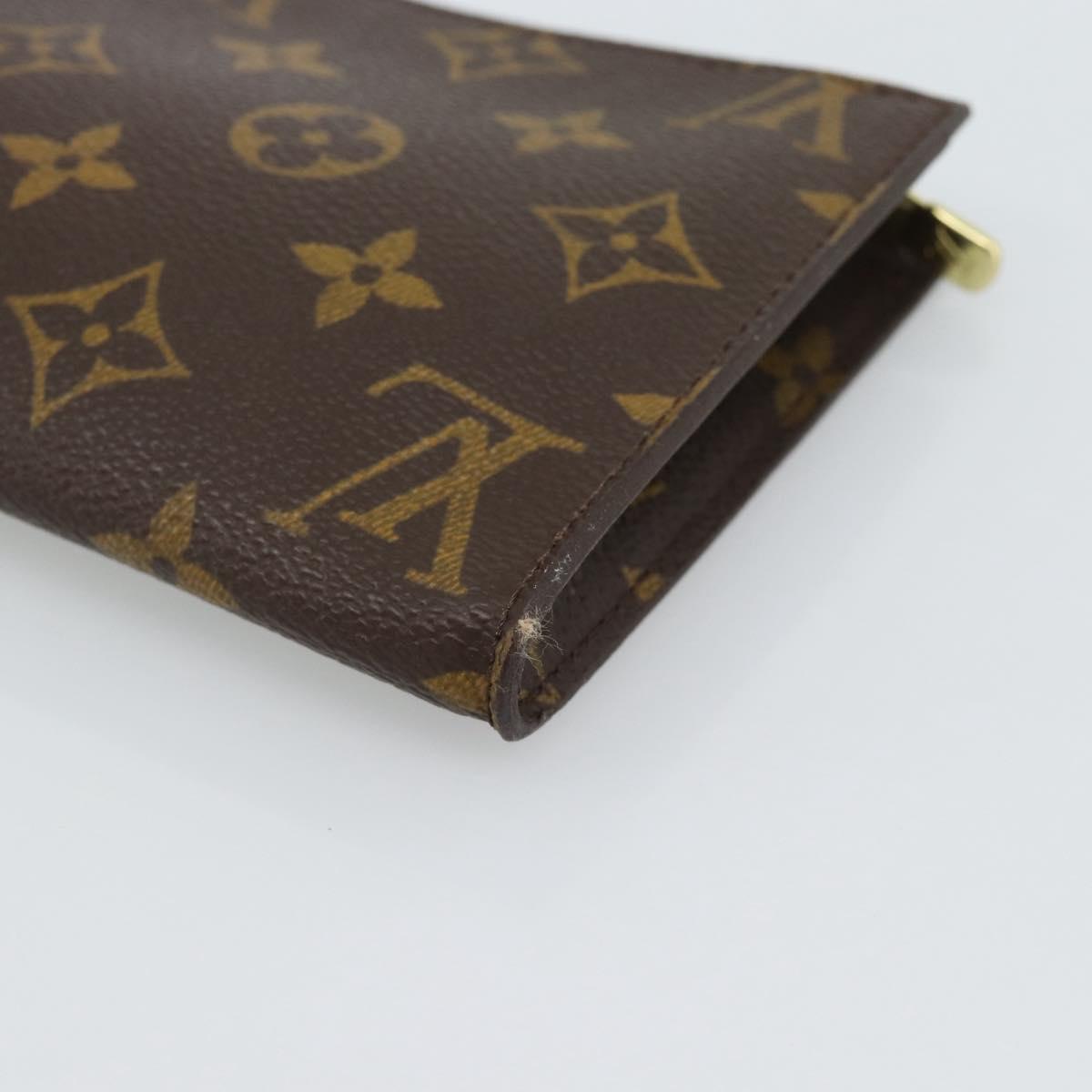 LOUIS VUITTON Monogram Bucket GM Accessory Pouch LV Auth 188381