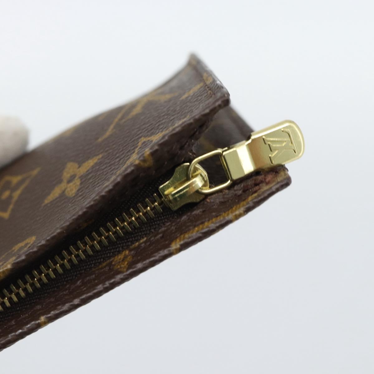 LOUIS VUITTON Monogram Bucket GM Accessory Pouch LV Auth 188381