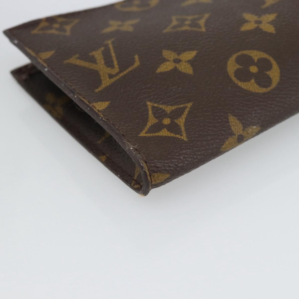 LOUIS VUITTON Monogram Bucket GM Accessory Pouch LV Auth 188381