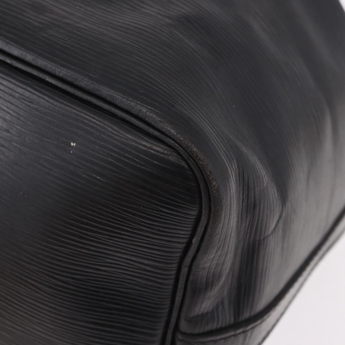 LOUIS VUITTON Epi Petit Noe Shoulder Bag Black M44102 LV Auth 188401