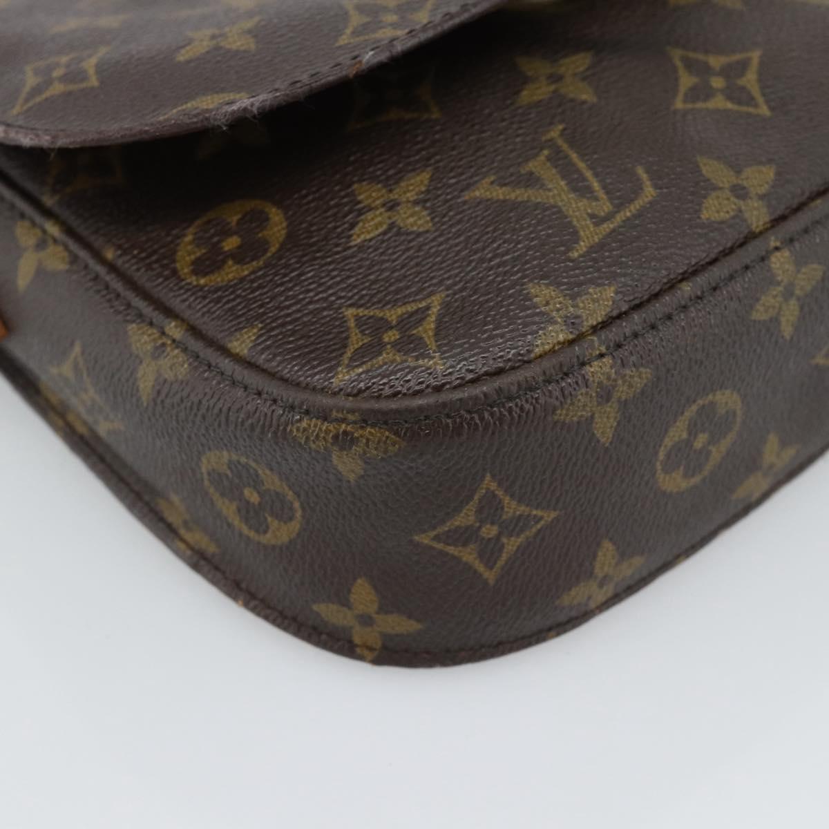 LOUIS VUITTON Monogram Saint Cloud MM Shoulder Bag M51243 LV Auth 188402