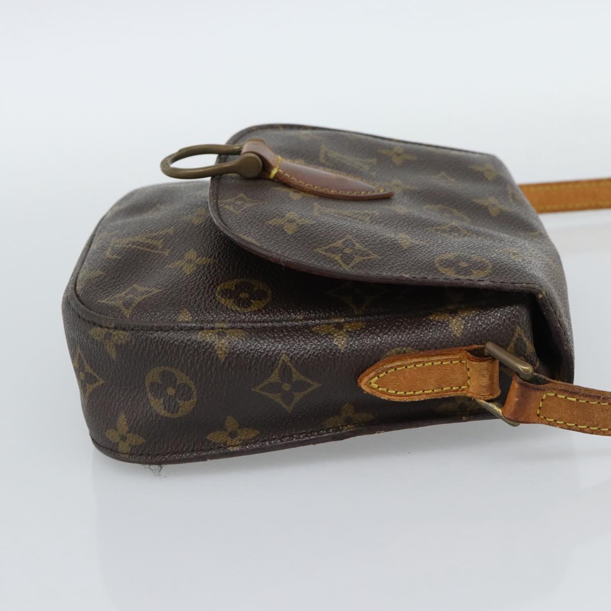 LOUIS VUITTON Monogram Saint Cloud MM Shoulder Bag M51243 LV Auth 188402