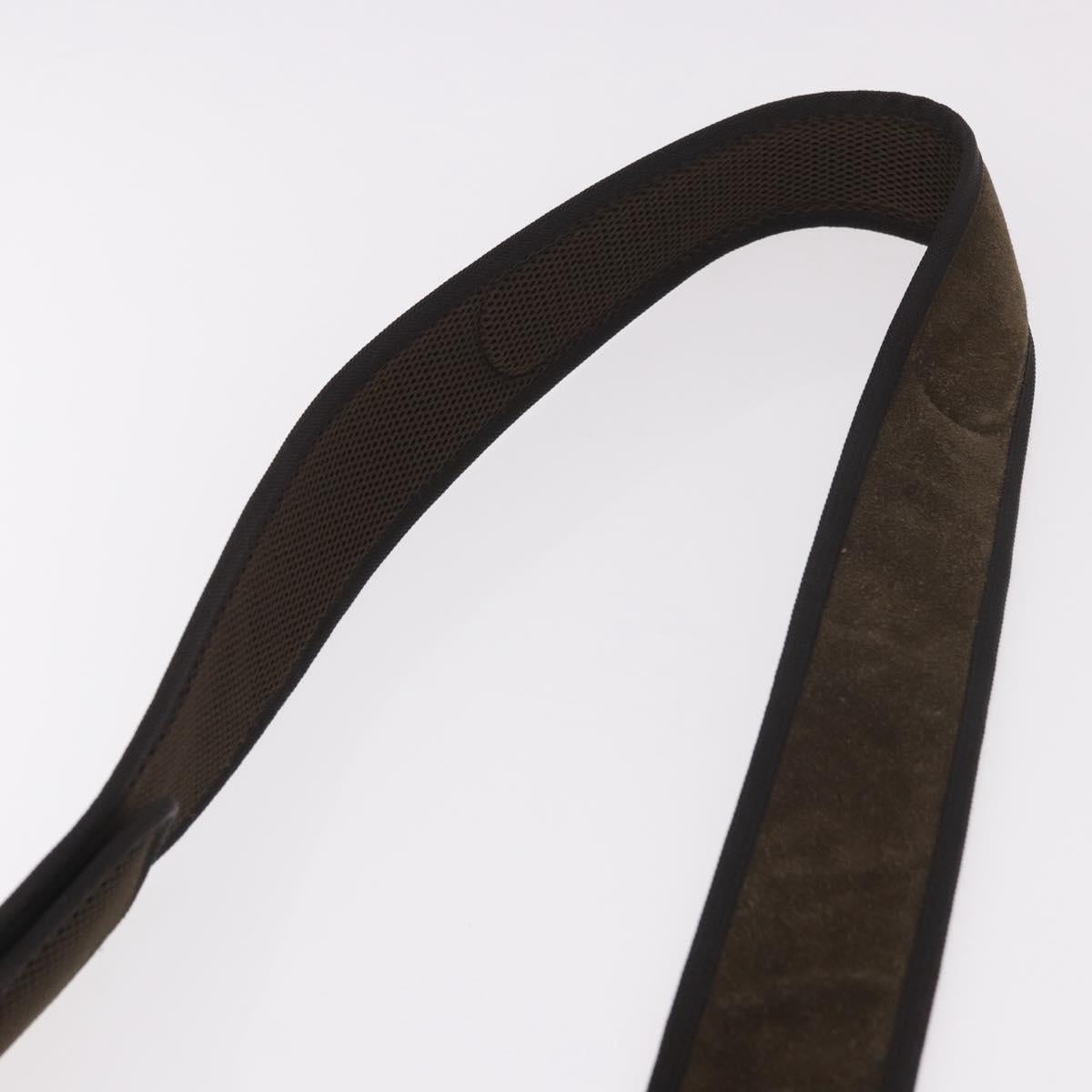Miu Miu Shoulder Bag Suede Brown Auth 188406