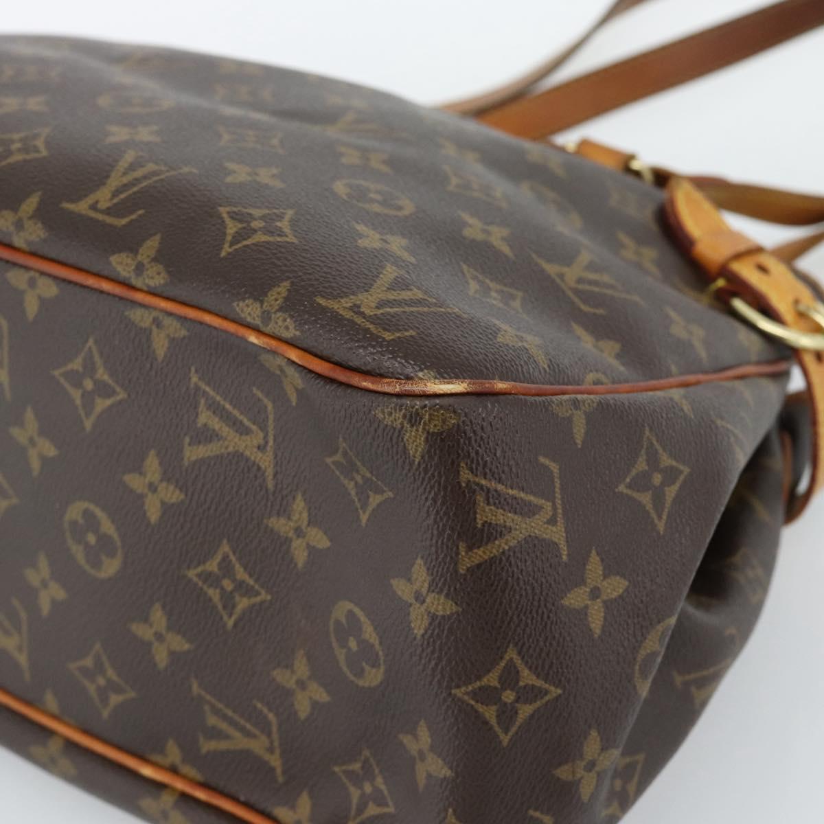 LOUIS VUITTON Monogram Batignolles Horizontal Tote Bag M51154 LV Auth 188407