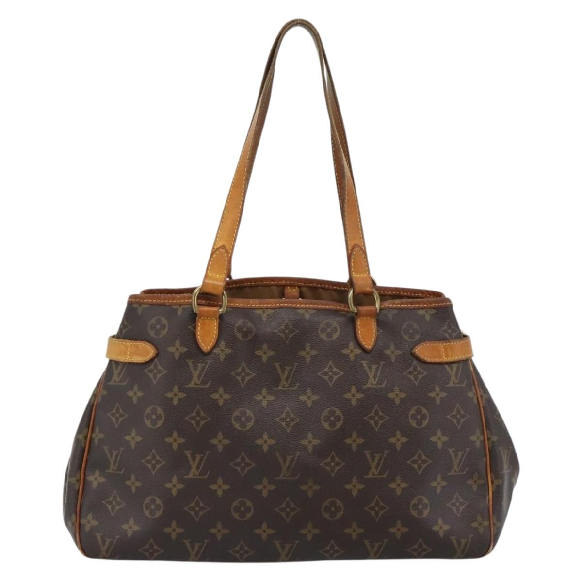 LOUIS VUITTON Monogram Batignolles Horizontal Tote Bag M51154 LV Auth 188407