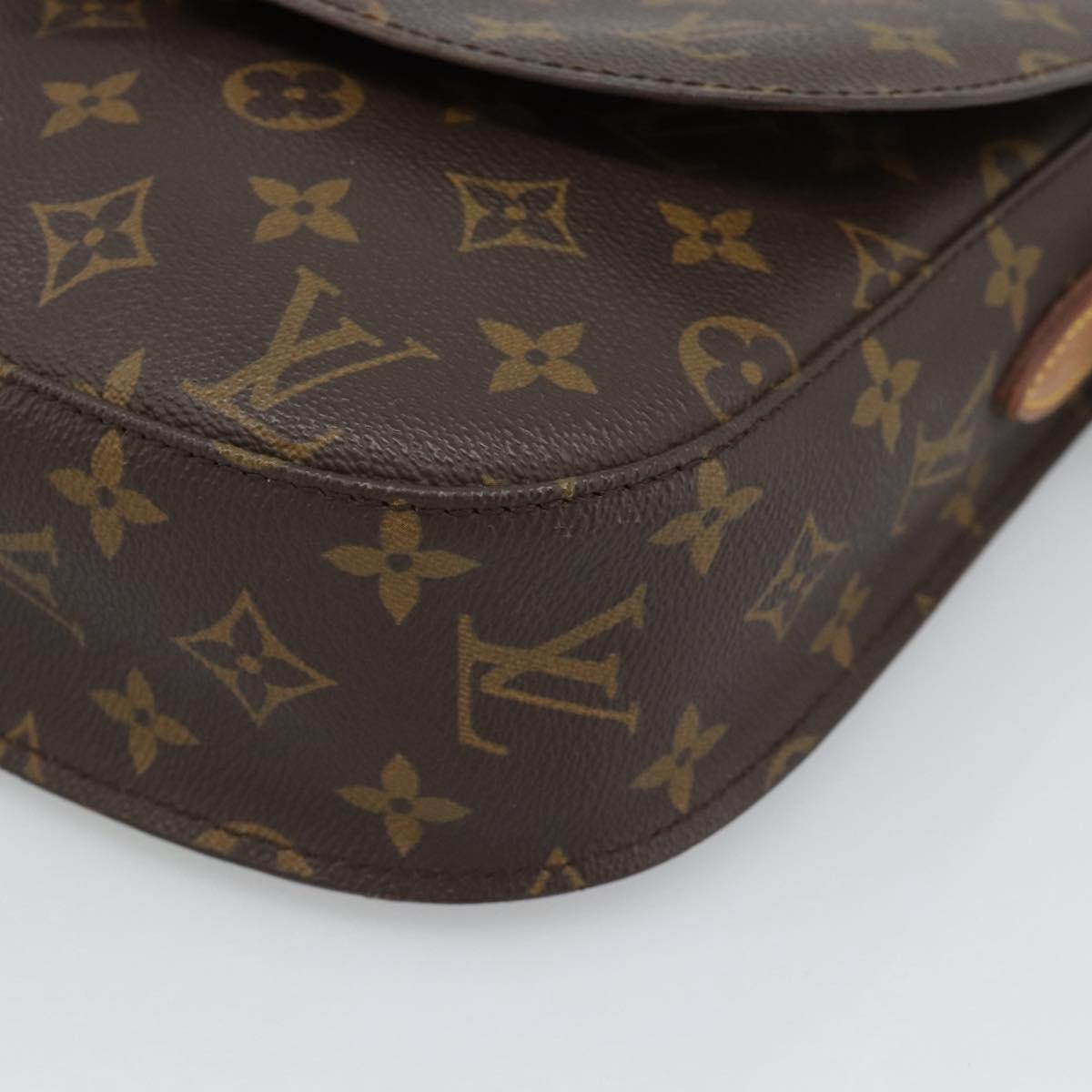 LOUIS VUITTON Monogram Saint Cloud GM Shoulder Bag M51242 LV Auth 188412