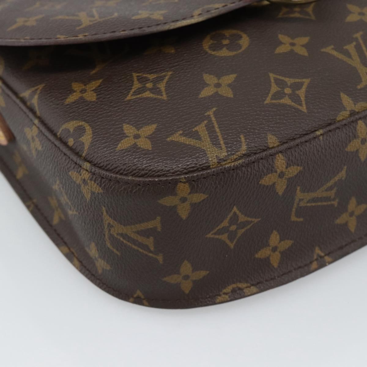 LOUIS VUITTON Monogram Saint Cloud GM Shoulder Bag M51242 LV Auth 188412