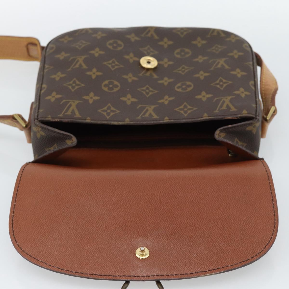 LOUIS VUITTON Monogram Saint Cloud GM Shoulder Bag M51242 LV Auth 188412
