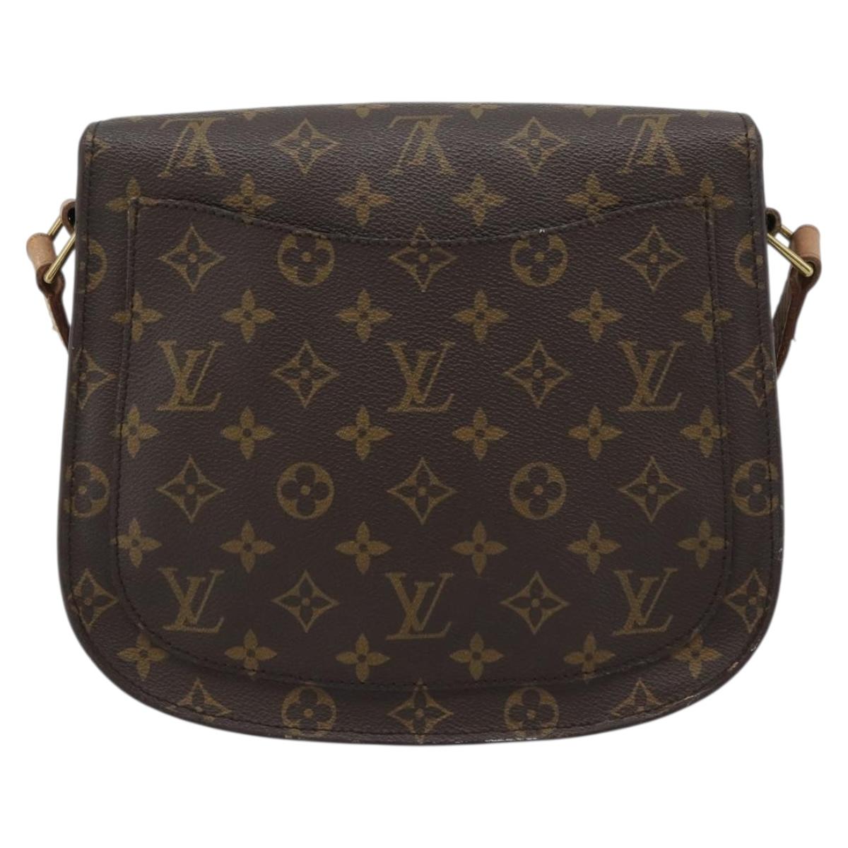 LOUIS VUITTON Monogram Saint Cloud GM Shoulder Bag M51242 LV Auth 188412
