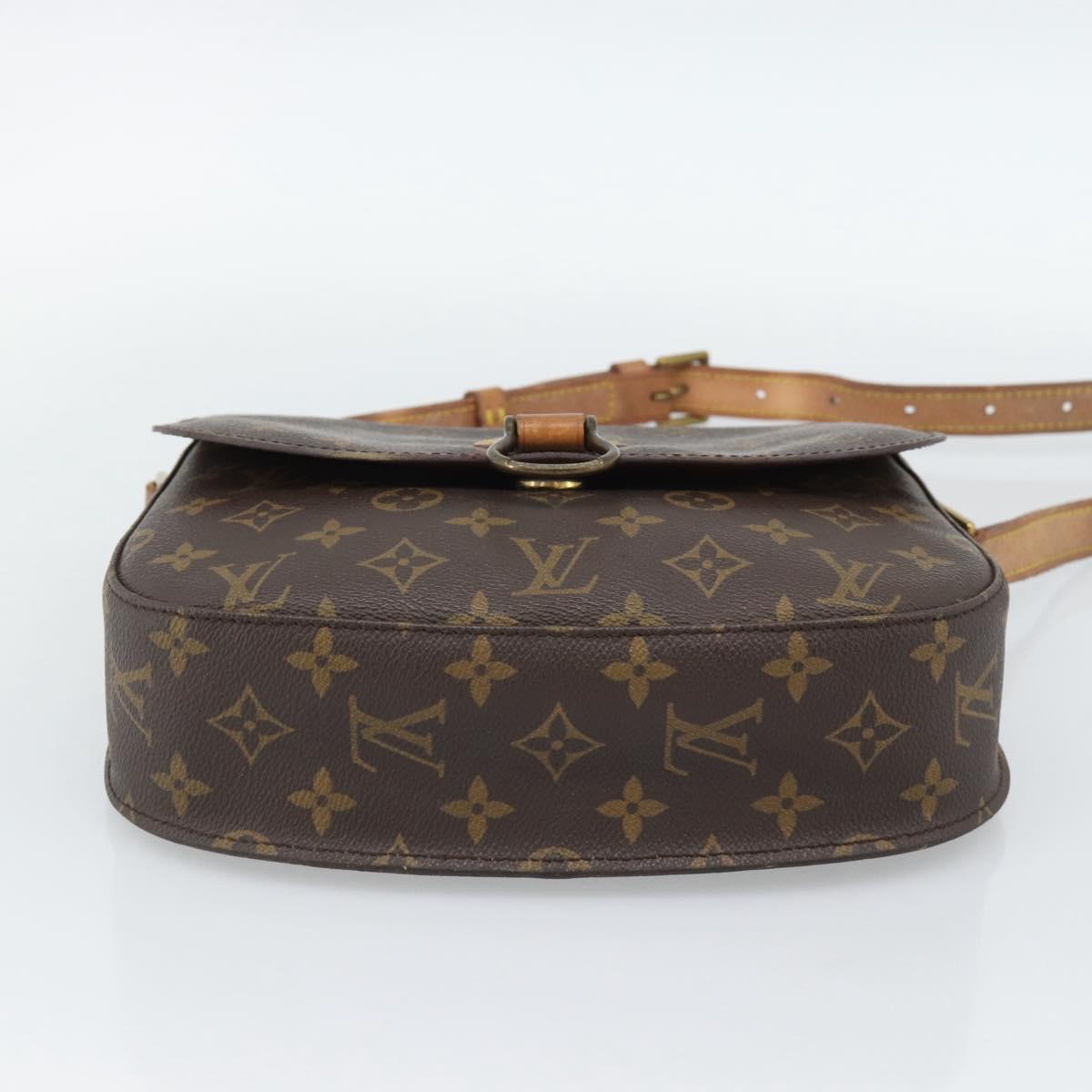 LOUIS VUITTON Monogram Saint Cloud GM Shoulder Bag M51242 LV Auth 188412