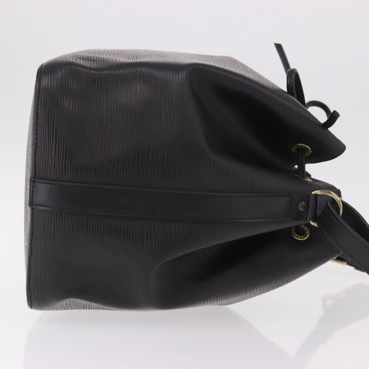 LOUIS VUITTON Epi Petit Noe Shoulder Bag Black M44102 LV Auth 188413SAV