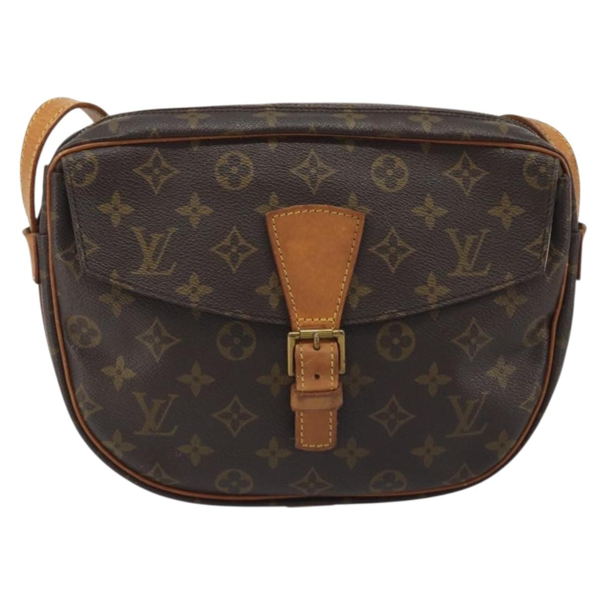 LOUIS VUITTON Monogram Jeune Fille GM Shoulder Bag M51225 LV Auth 188419