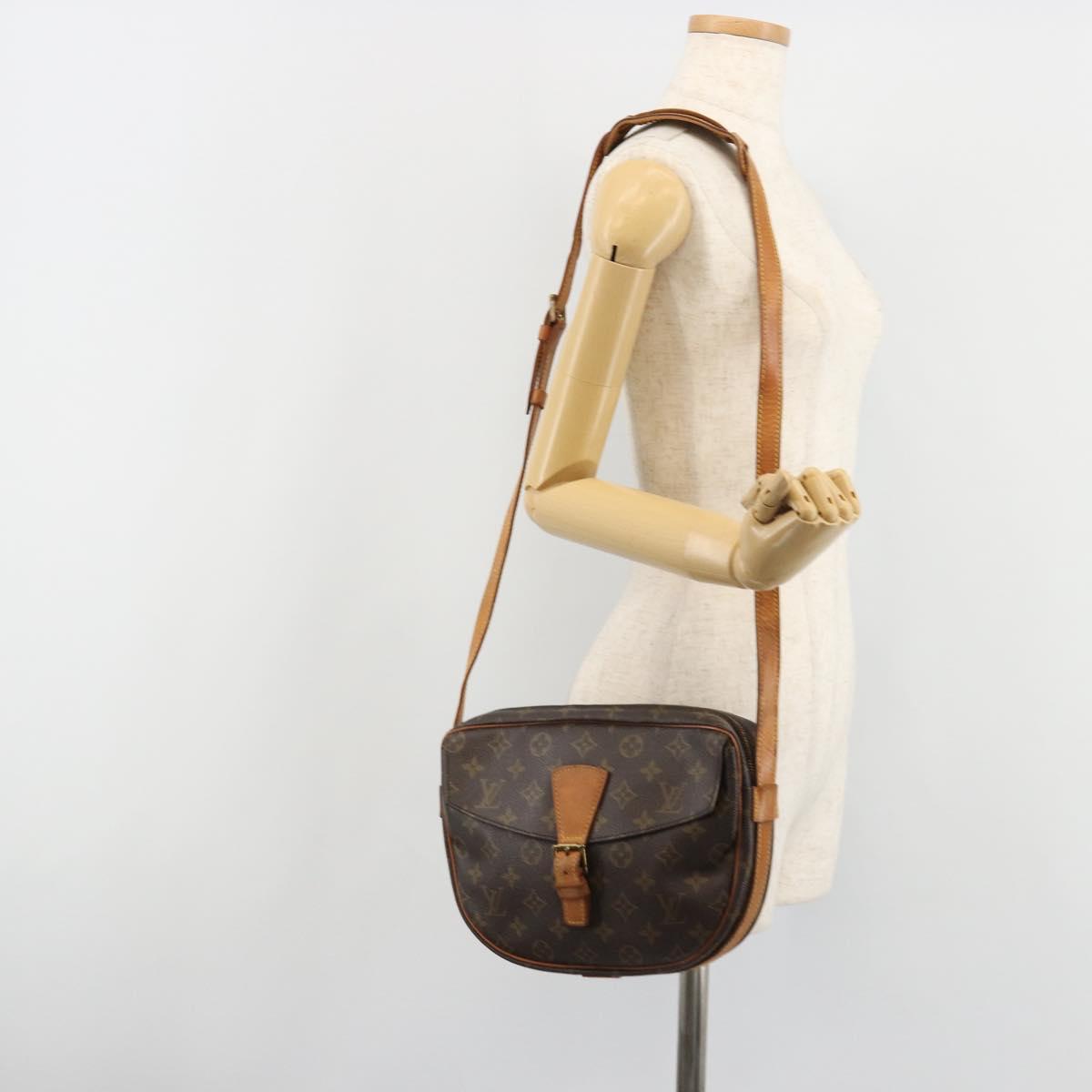 LOUIS VUITTON Monogram Jeune Fille GM Shoulder Bag M51225 LV Auth 188419