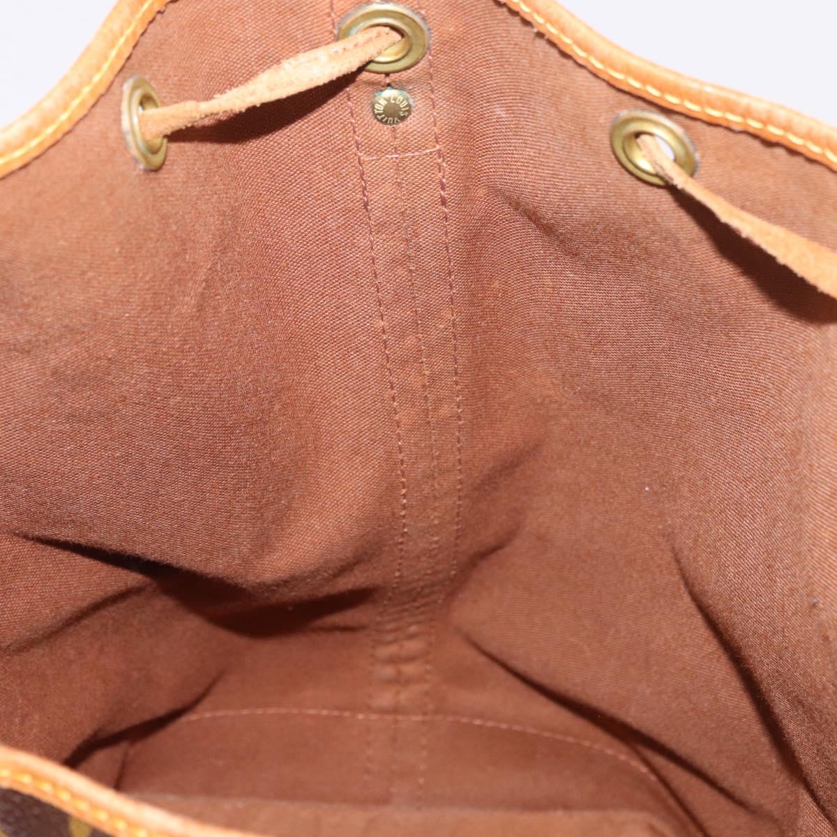 LOUIS VUITTON Monogram Noe Shoulder Bag M42224 LV Auth 188420A