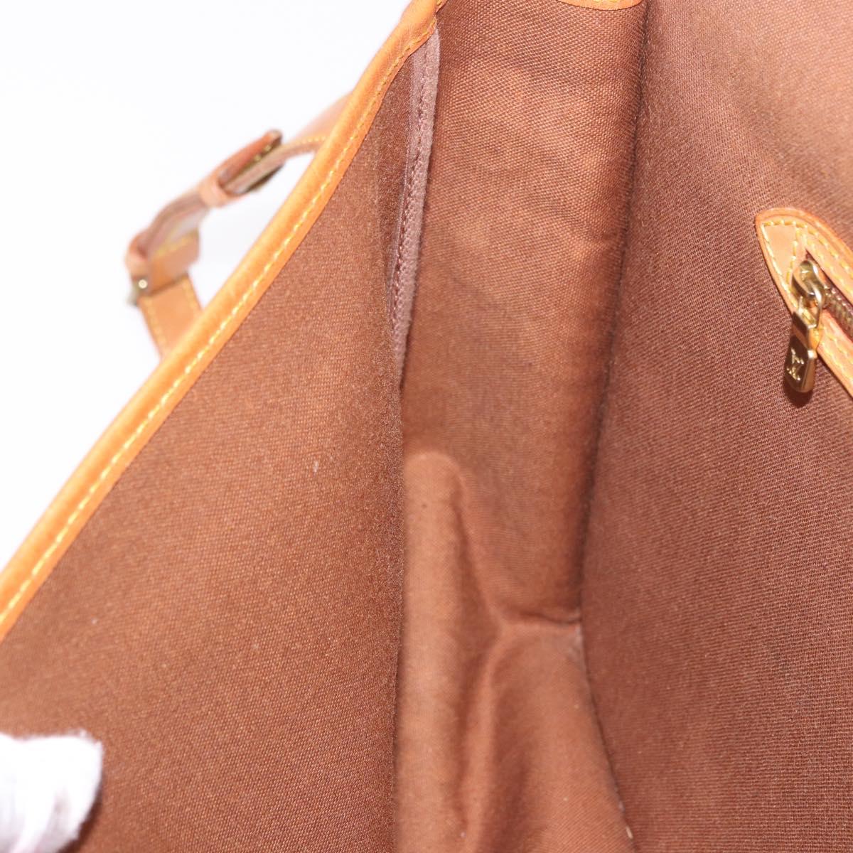 LOUIS VUITTON Monogram Gibeciere GM Shoulder Bag M42246 LV Auth 188421