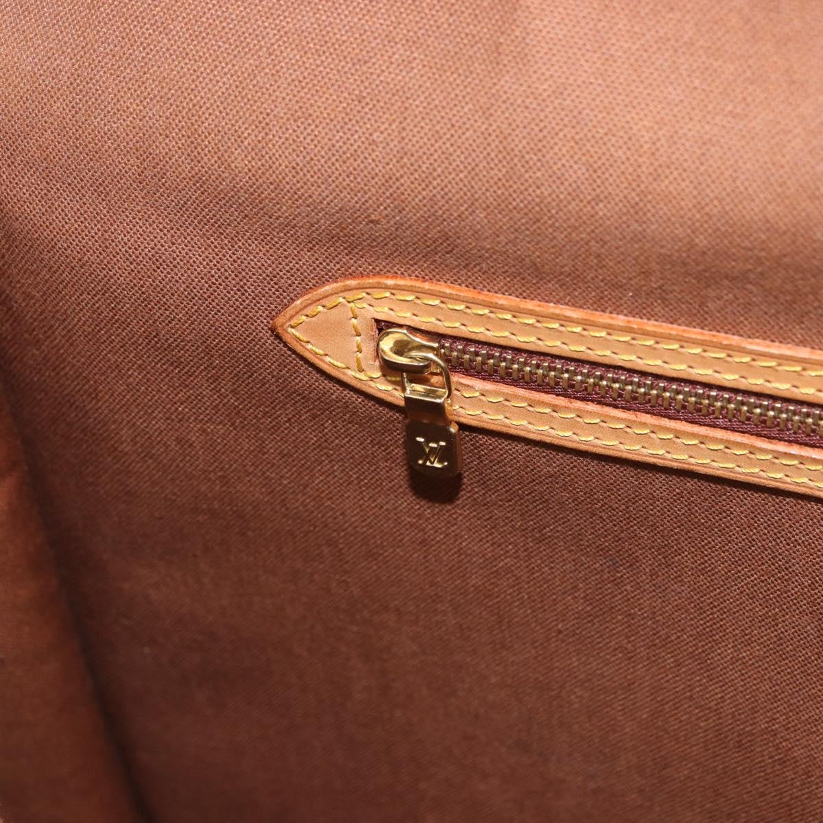 LOUIS VUITTON Monogram Gibeciere GM Shoulder Bag M42246 LV Auth 188421