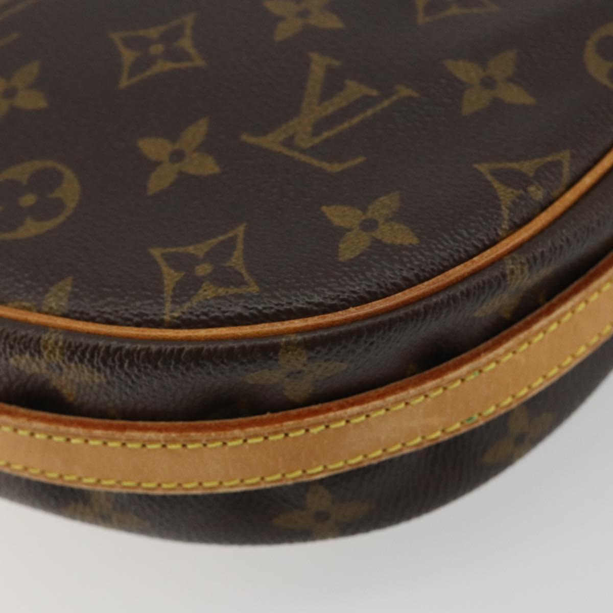 LOUIS VUITTON Monogram Jeune Fille MM Shoulder Bag M51226 LV Auth 188422