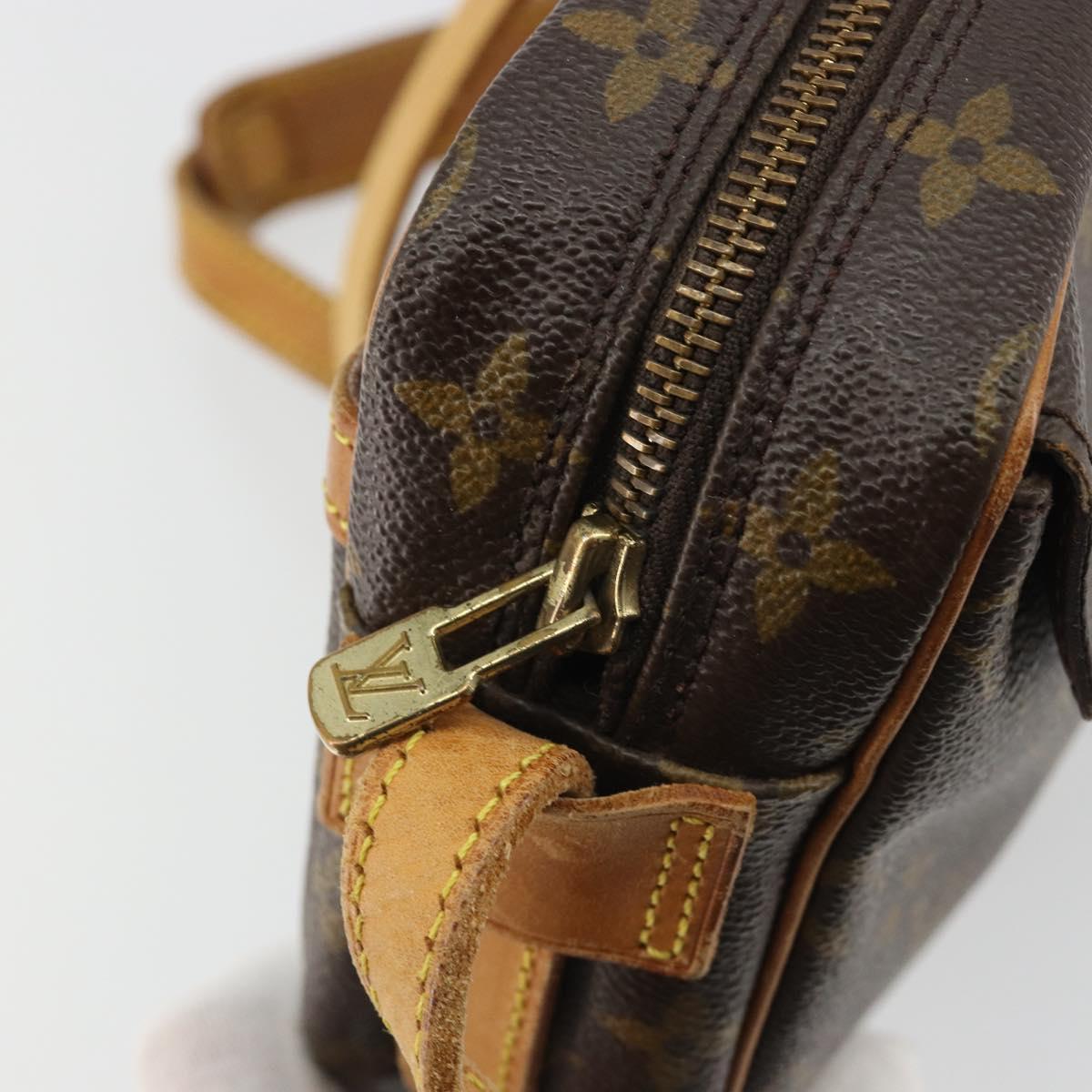 LOUIS VUITTON Monogram Jeune Fille MM Shoulder Bag M51226 LV Auth 188422