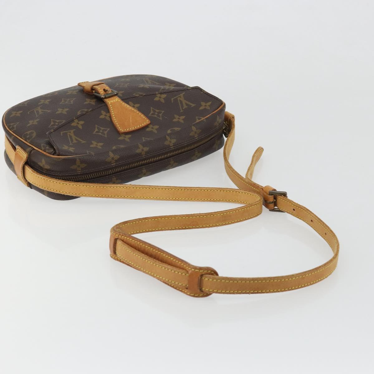 LOUIS VUITTON Monogram Jeune Fille MM Shoulder Bag M51226 LV Auth 188422