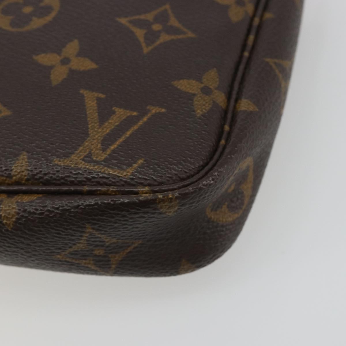LOUIS VUITTON Monogram Pochette Accessoires Accessory Pouch M51980 Auth 188425