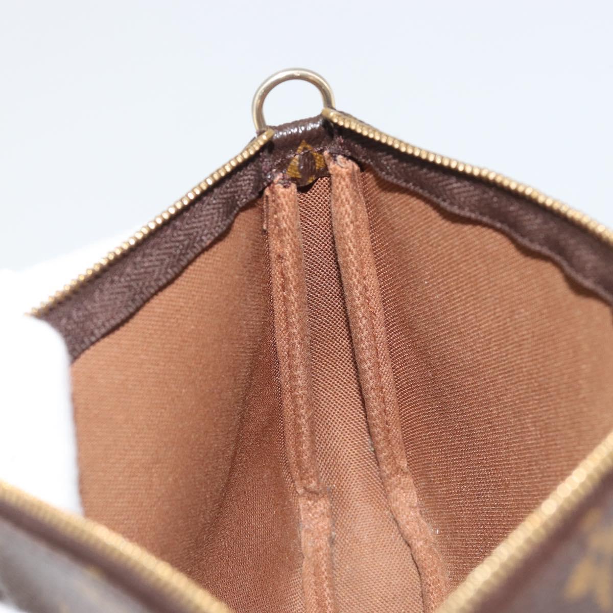 LOUIS VUITTON Monogram Pochette Accessoires Accessory Pouch M51980 Auth 188425