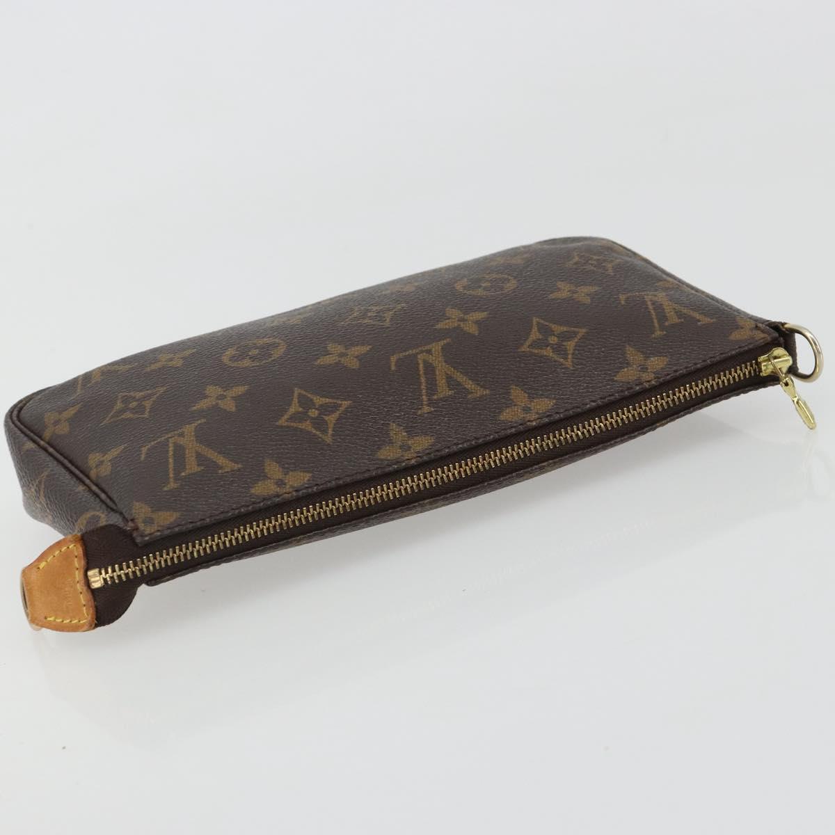 LOUIS VUITTON Monogram Pochette Accessoires Accessory Pouch M51980 Auth 188425
