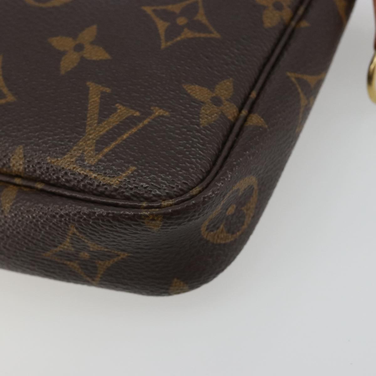 LOUIS VUITTON Monogram Pochette Accessoires Accessory Pouch M51980 Auth 188425