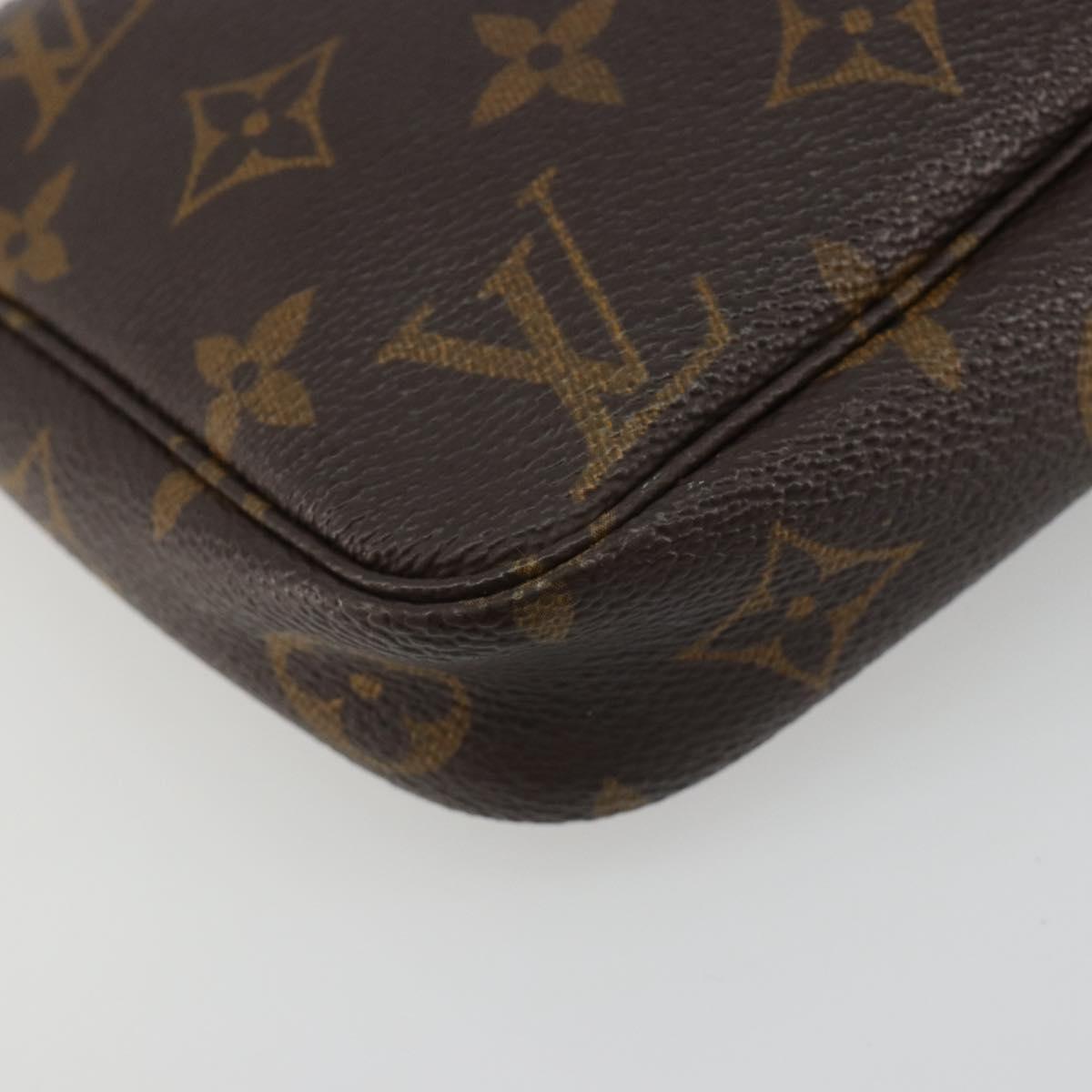 LOUIS VUITTON Monogram Pochette Accessoires Accessory Pouch M51980 Auth 188425