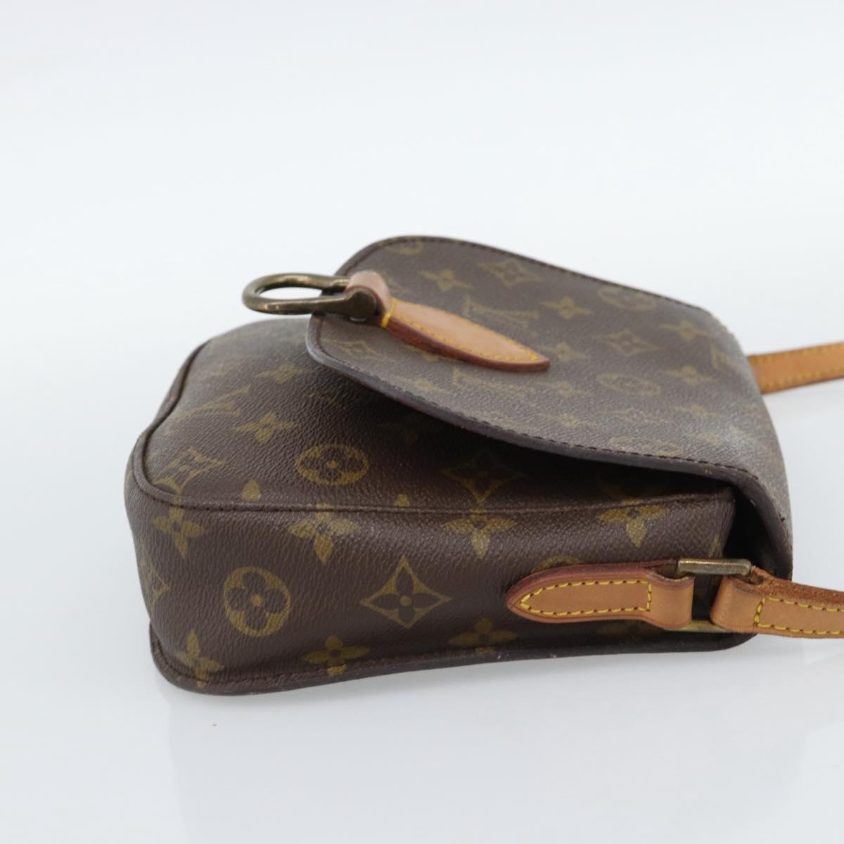 LOUIS VUITTON Monogram Saint Cloud MM Shoulder Bag M51243 LV Auth 188428