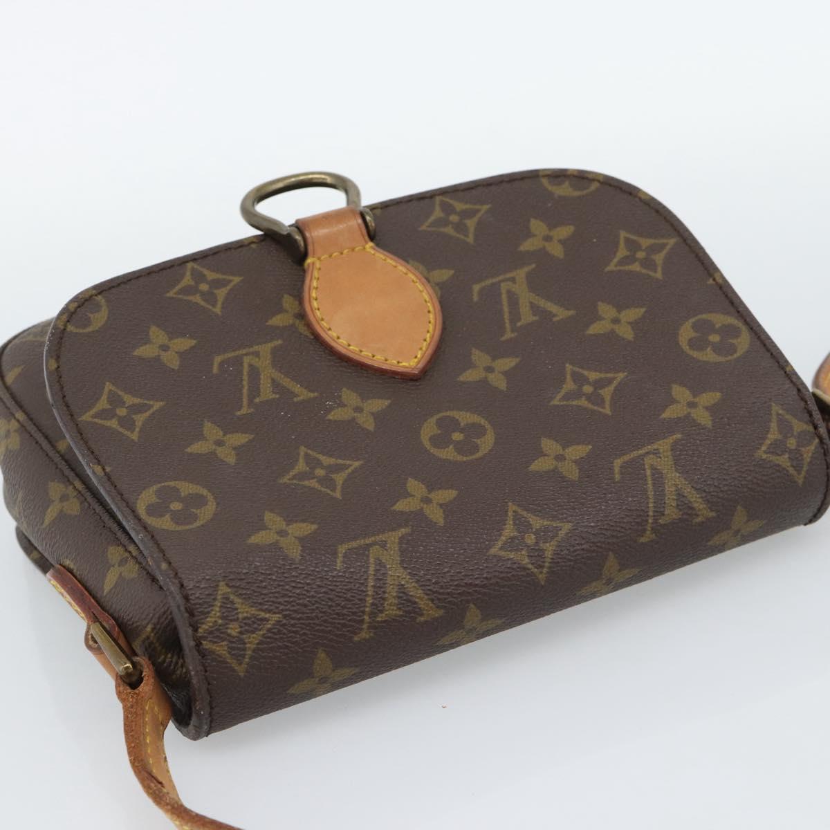 LOUIS VUITTON Monogram Saint Cloud MM Shoulder Bag M51243 LV Auth 188428