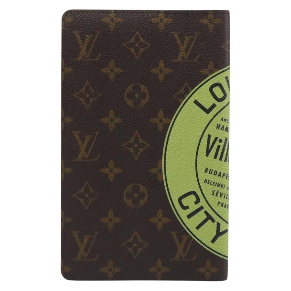 LOUIS VUITTON Monogram Book Cover City Guide European Vintage LV Auth 188442M