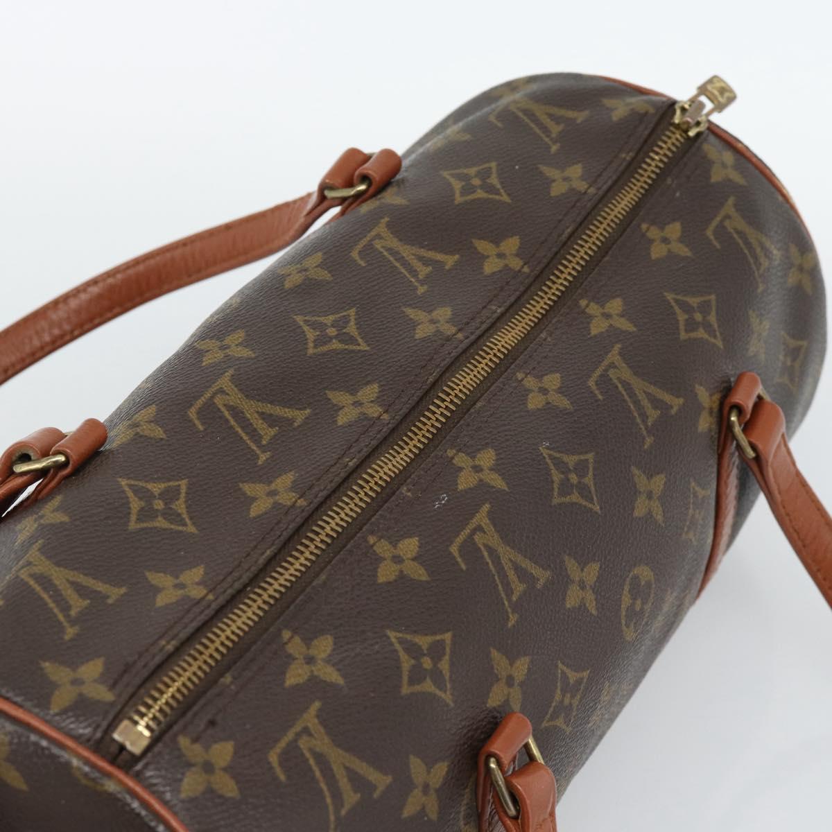 LOUIS VUITTON Monogram Papillon 30 Hand Bag M51385 LV Auth 188454A