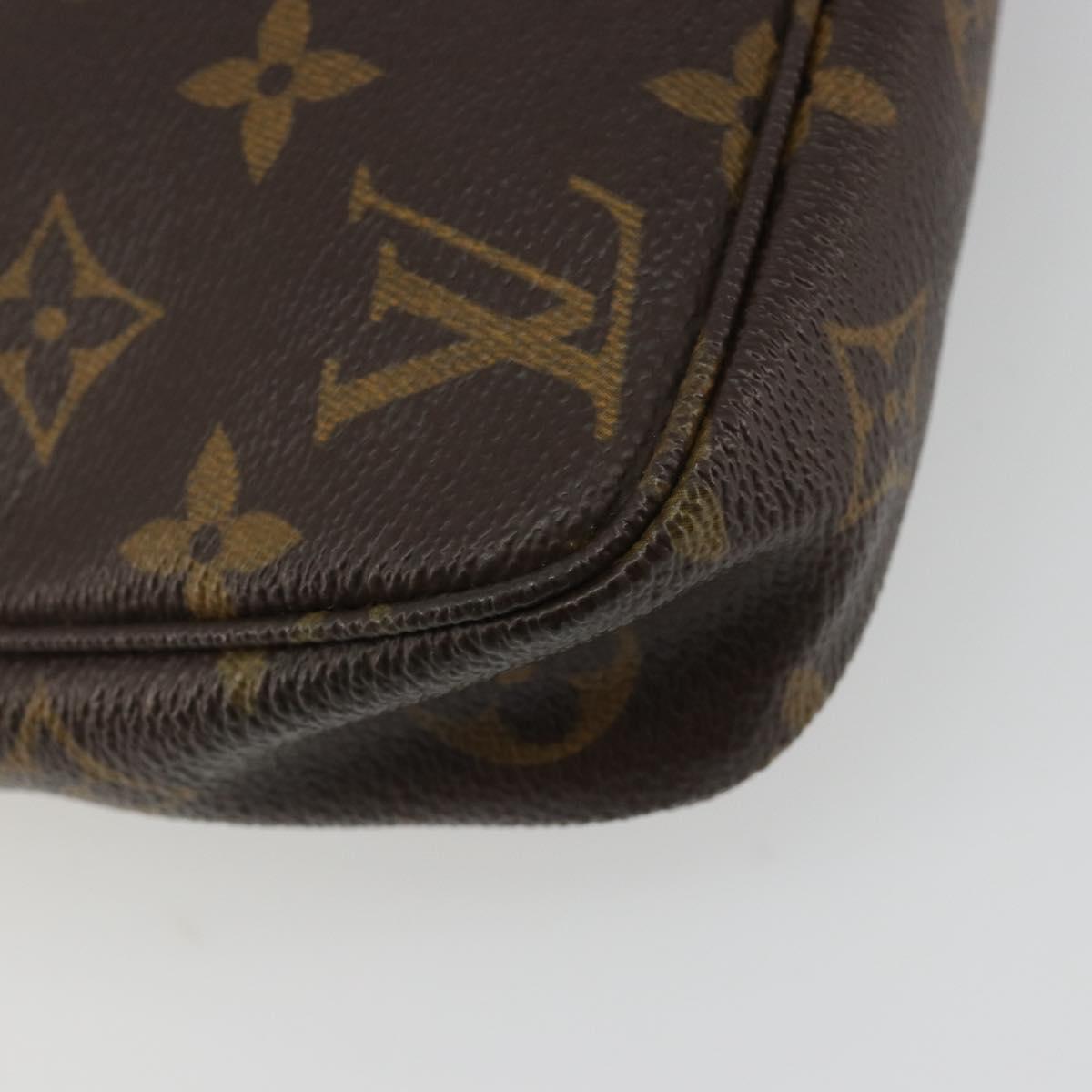 LOUIS VUITTON Monogram Pochette Accessoires Pouch M51980 Auth 188456SAV