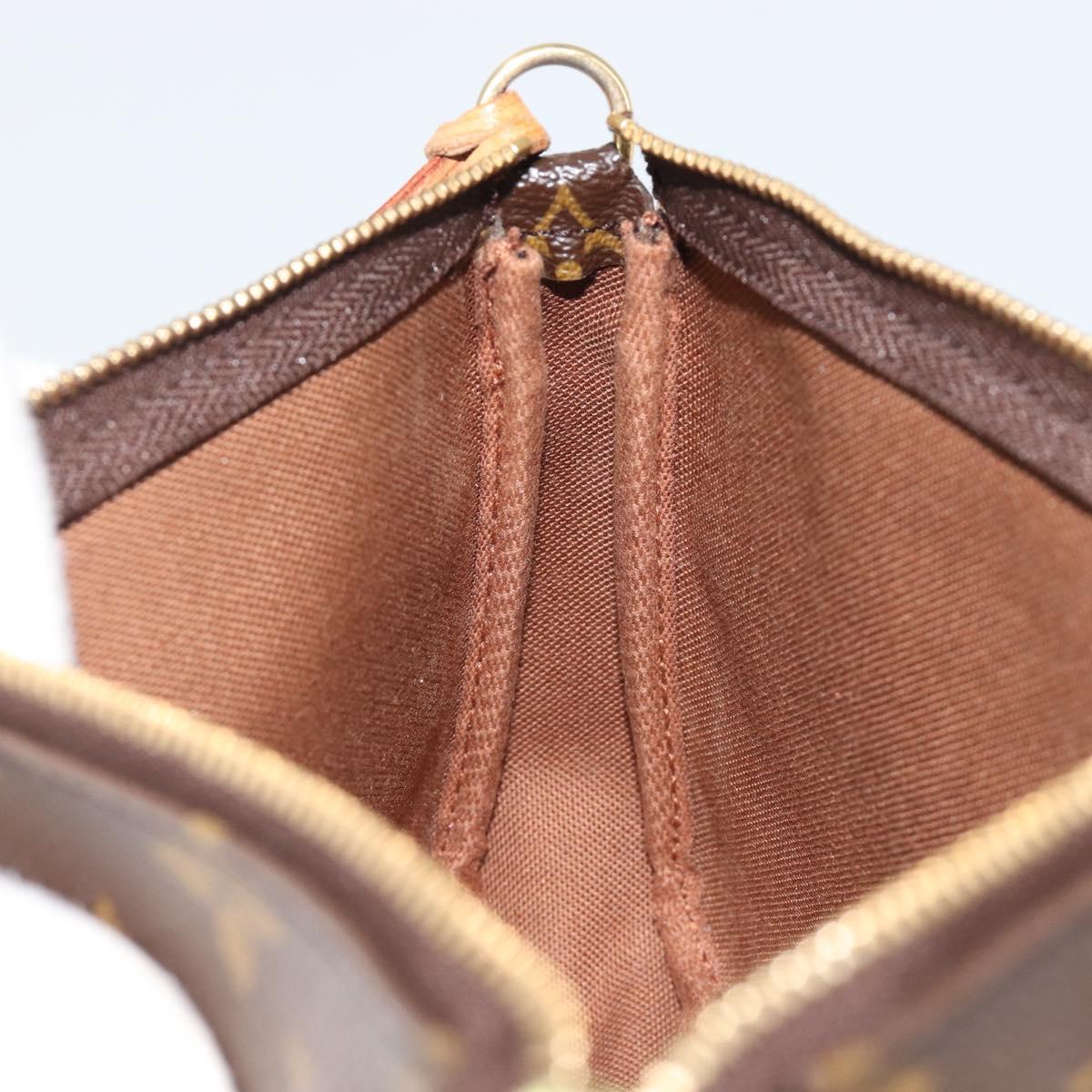 LOUIS VUITTON Monogram Pochette Accessoires Pouch M51980 Auth 188456SAV