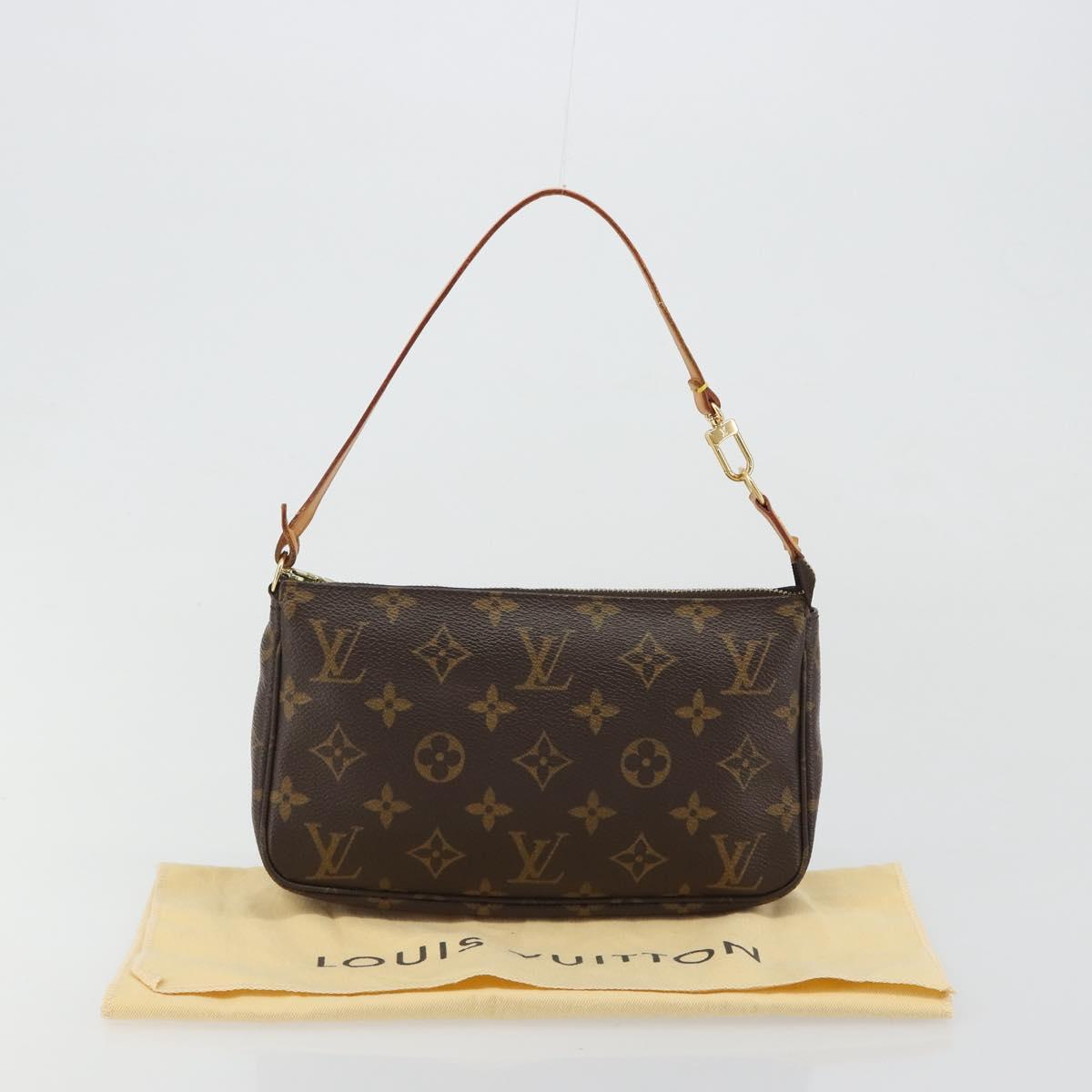 LOUIS VUITTON Monogram Pochette Accessoires Pouch M51980 Auth 188456SAV