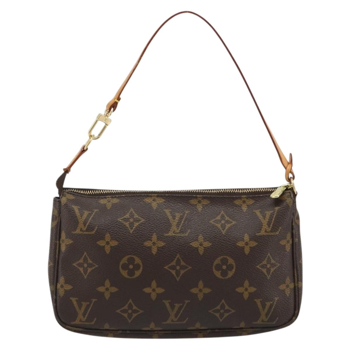 LOUIS VUITTON Monogram Pochette Accessoires Pouch M51980 Auth 188456SAV