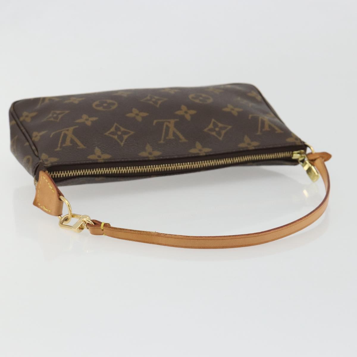 LOUIS VUITTON Monogram Pochette Accessoires Pouch M51980 Auth 188456SAV