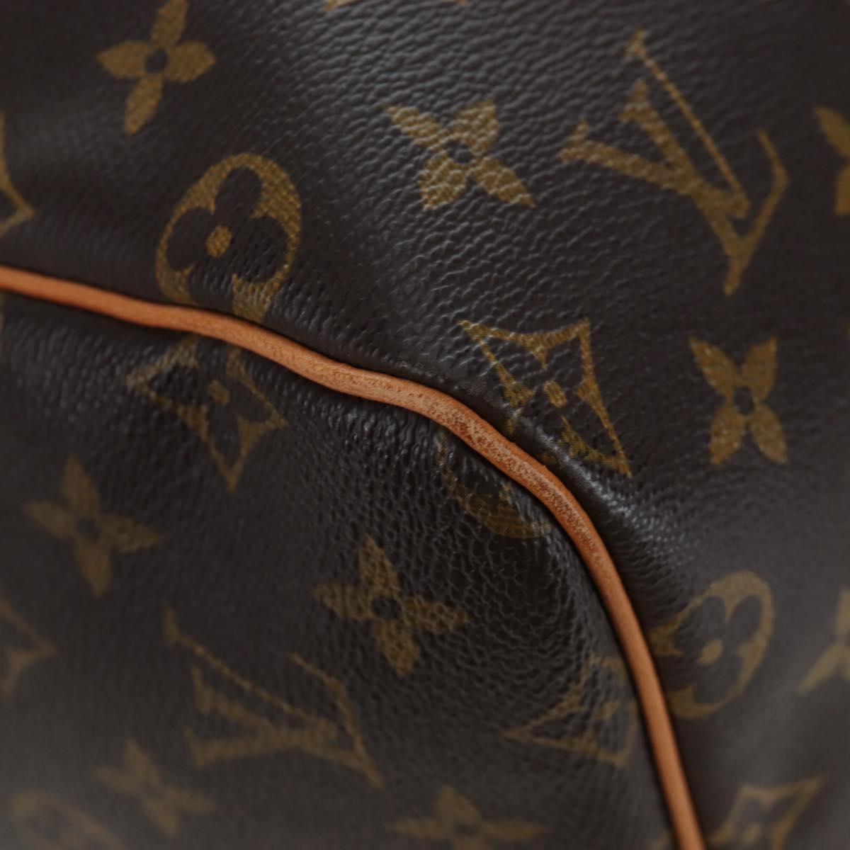 LOUIS VUITTON Monogram Keepall 55 Boston Bag M41424 LV Auth 188460SAV